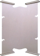 Targhe ottone acciaio silver argento 925